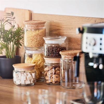 Luminarc Pure Jars & Wood Lids 2Ltr (6 Pack) - Image 4