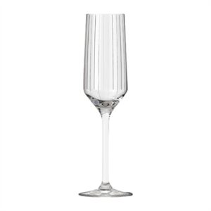 Royal Leerdam Carré Optics Flutes 225ml (6 Pack)