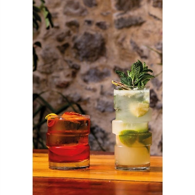 Onis The Glitch Double Old Fashioned Tumblers 355ml (6 Pack) - Image 3