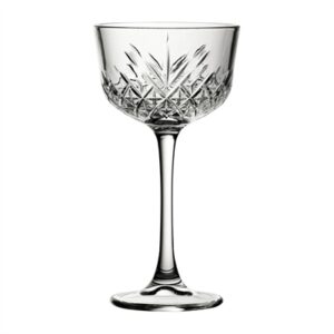 Pasabahce Timeless Vintage Nick & Nora Glasses 160ml (24 Pack)