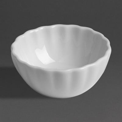 Olympia Bloom Scalloped Dipping Dishes White 75mm (12 Pack) - Image 3