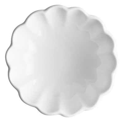 Olympia Bloom Scalloped Small Bowls White 130mm (6 Pack) - Image 2