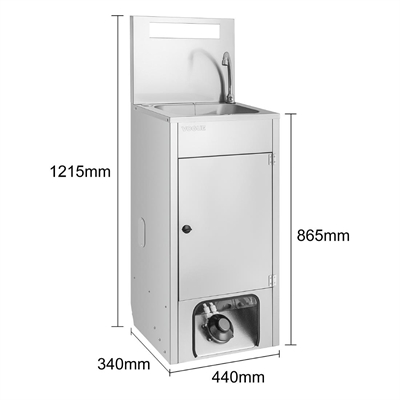 Vogue Mobile Hand Wash Station - Image 9