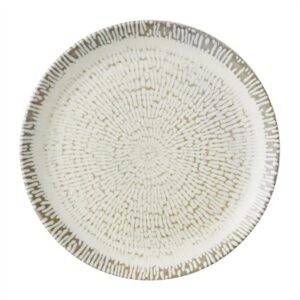 Churchill Cascade Coupe Plates Taupe 288mm (12 Pack)