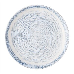 Churchill Cascade Coupe Plates Indigo 217mm (12 Pack)