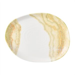 Churchill Tide Organic Platters Gold 260x200mm (6 Pack)