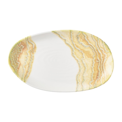 Churchill Tide Organic Platters Gold 220x130mm (6 Pack)