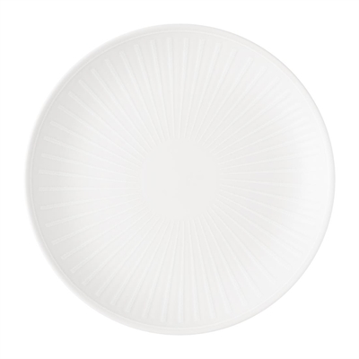 Churchill Era Coupe Plates White 217mm (12 Pack)
