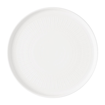 Churchill Era Walled Plates White 260mm (6 Pack)