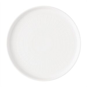 Churchill Era Walled Plates White 210mm (6 Pack)