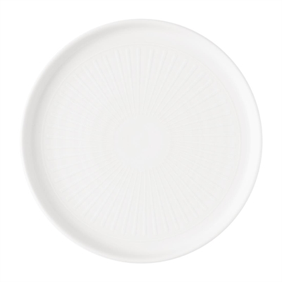 Churchill Era Walled Plates White 210mm (6 Pack)