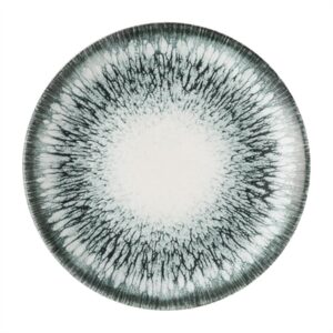Churchill Inked Lume Coupe Plates Black 165mm (12 Pack)