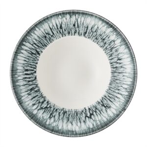 Churchill Inked Lumé Wide Rim Bowls Black 240mm (12 Pack)