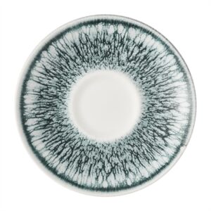 Churchill Inked Lumé Saucers Black 118mm (12 Pack)