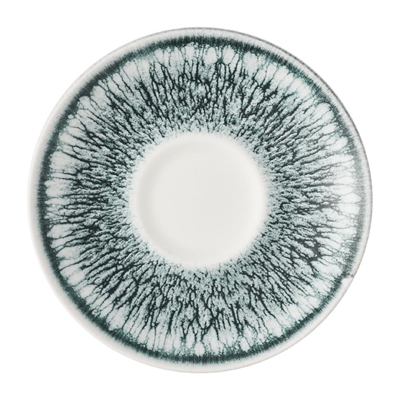 Churchill Inked Lumé Saucers Black 118mm (12 Pack)