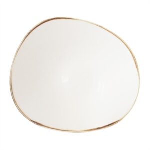 Churchill Stonecast Opal Organic Bowls Barley White 250mm (12 Pack)