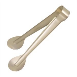 Comas Ice Tongs Champagne 190mm (10 Pack)