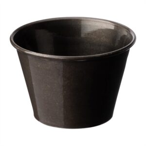 Utopia Vintage Steel Ramekins Black 70ml (24 Pack)