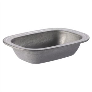 Utopia Vintage Steel Pie Dishes 180x135mm (6 Pack)