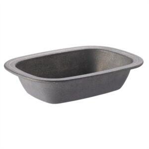 Utopia Vintage Steel Pie Dishes 200x140mm (6 Pack)