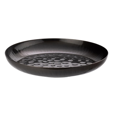 Utopia Seafood Tower Serving Bowl Vintage Black 295mm