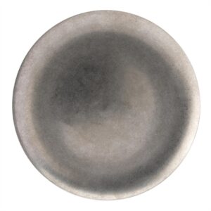 Utopia Artemis Plates Rumbled Steel 230mm (6 Pack)