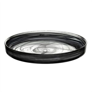 Utopia Asos Plates Black 210mm (6 Pack)