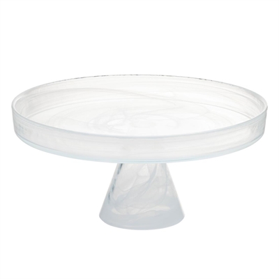 Utopia Asos Footed Plates White 280x130mm