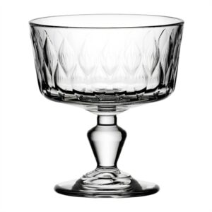 Pasabahce Leafy Ice Cream Glasses 240ml (24 Pack)
