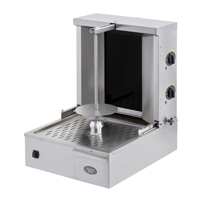 Roller Grill Infrared Kebab Grill 400mm 2x 1.8kW