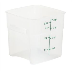 Cambro FreshPro PP CamSquare Container 3.8Ltr