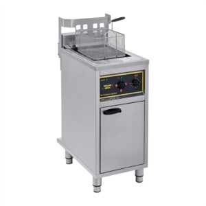 Roller Grill Single Tank Electric Fryer with Oil Filtration