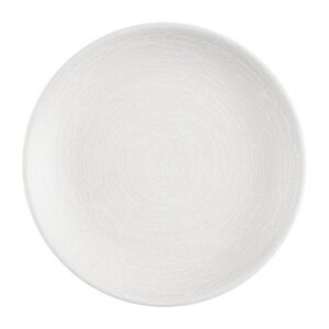 Churchill Inked Elements Evolve Coupe Plates Ice 165mm (12 Pack)
