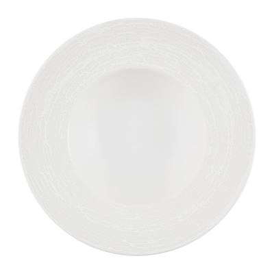 Churchill Inked Elements Profile Wide Rim Bowls Ice 240mm (12 Pack)
