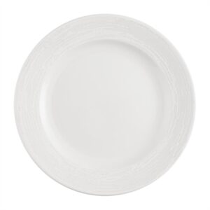 Churchill Inked Elements Profile Rimmed Plates Ice 276mm (12 Pack)
