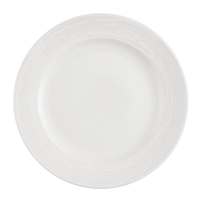 Churchill Inked Elements Profile Rimmed Plates Ice 210mm (12 Pack)