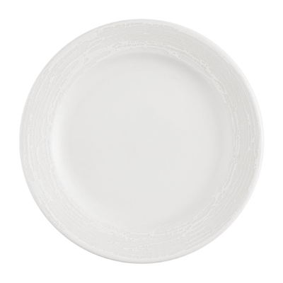 Churchill Inked Elements Profile Rimmed Plates Ice 170mm (12 Pack)