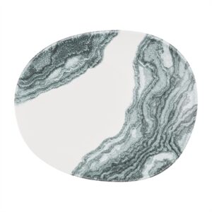 Churchill Inked Tide Opal Plates Black 280mm (12 Pack)