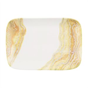 Churchill Inked Tide Natural Deep Trays Gold 260x180mm (6 Pack)