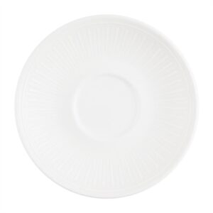 Churchill Era White Café Cappuccino Saucers 156mm (12 Pack)