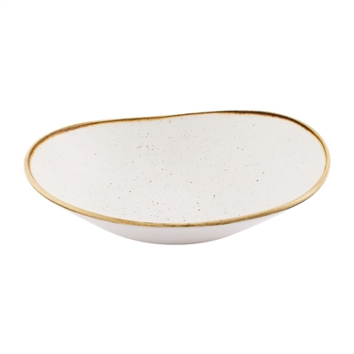 Churchill Stonecast Opal Bowls Barley White 230mm (12 Pack)