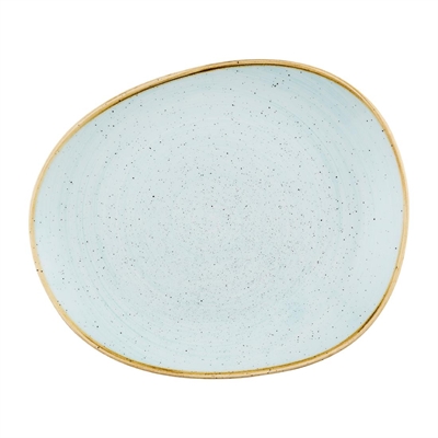 Churchill Stonecast Opal Plates Duck Egg Blue 210mm (12 Pack)