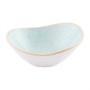 Churchill Stonecast Opal Bowls Duck Egg Blue 230mm (12 Pack)