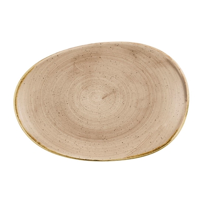 Churchill Stonecast Opal Platters Truffle 345x235mm (6 Pack)