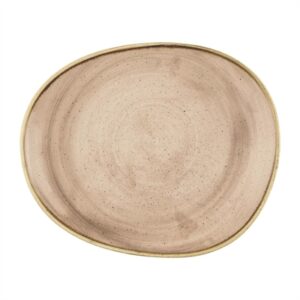 Churchill Stonecast Opal Plates Truffle 210mm (12 Pack)