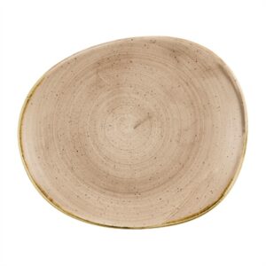 Churchill Stonecast Opal Plates Truffle 185mm (12 Pack)