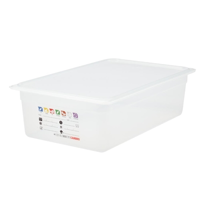 Cambro Safetrak IML Polypropylene Food Storage Container 1/1 GN 150mm