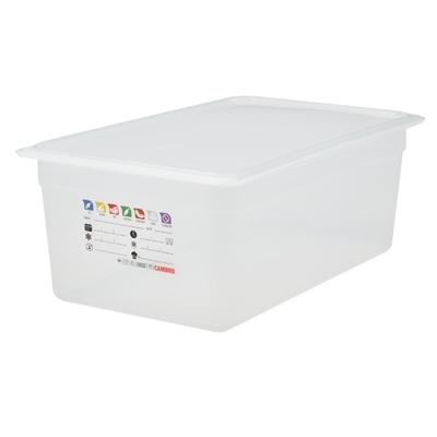 Cambro Safetrak IML Polypropylene Food Storage Container 1/1 GN 200mm