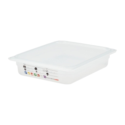 Cambro Safetrak IML Polypropylene Food Storage Container 1/2 GN 65mm