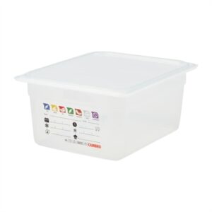 Cambro Safetrak IML Polypropylene Food Storage Container 1/2 GN 150mm